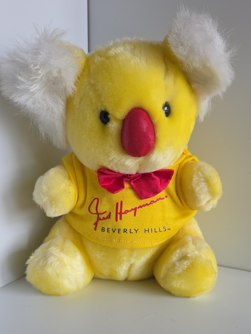 Vintage 1989 Fred Hayman 273 Beverly Hills Koala Plush Herrington Tagged -9"